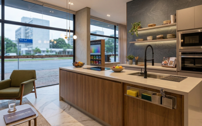 Cozinha Integrada: Como Unir Design e Funcionalidade em Apartamentos da Asa Sul