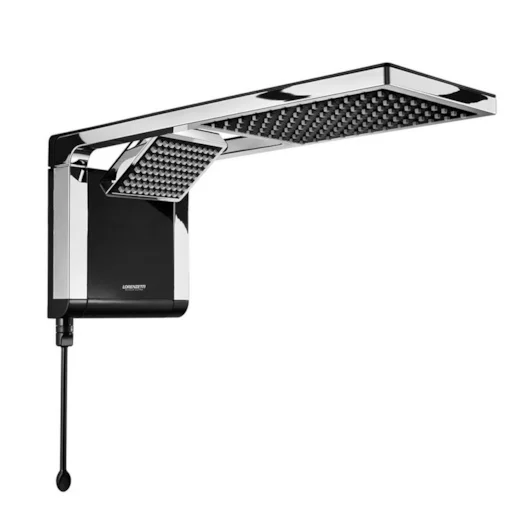 Chuveiro Eletrônico Acqua Duo Ultra 220V 7800W Preto/Cromado Lorenzetti